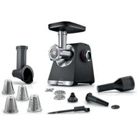 BOSCH Serie 6 MFWS640B Vleesmolen - 500 W - 3,5 kg/min - 3 Hakschijven - Zwart