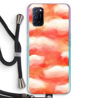 Lichte Wolken: Oppo A72 Transparant Hoesje met koord