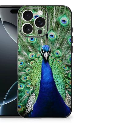 iPhone 16 Pro Max Dierenprint Telefoonhoesje Pauw