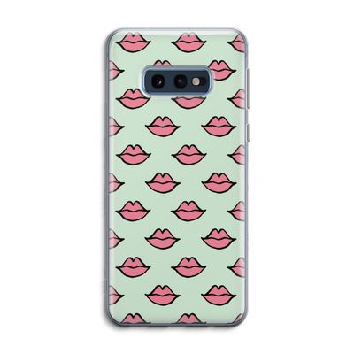 Lipjes: Samsung Galaxy S10e Transparant Hoesje