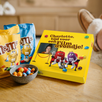 M&M&apos;s Film Giftbox bedrukken