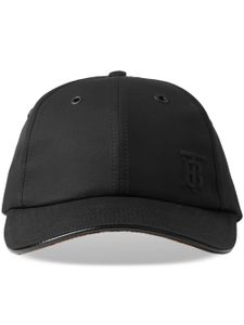 Burberry casquette à broderies - Noir