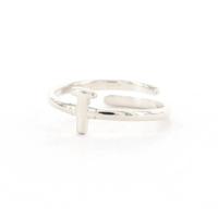 Imotionals Ring Letter T Zilver Imotionals Ring Letter T Zilver