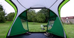 Coleman Chimney Rock 3 Plus Groen, Grijs Tunneltent