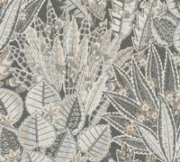 Livingwalls Stories of Life - Zwart - Floraal - 396533