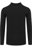 Marvelis Casual Modern Fit Longsleeve zwart, Effen - thumbnail