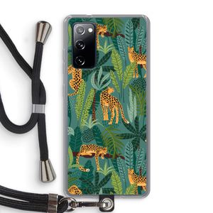 Luipaard 2: Samsung Galaxy S20 FE / S20 FE 5G Transparant Hoesje met koord