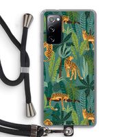 Luipaard 2: Samsung Galaxy S20 FE / S20 FE 5G Transparant Hoesje met koord