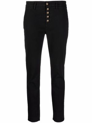 DONDUP pantalon slim court - Noir