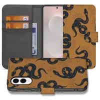 Telefoonhoesje | Met pasjeshouder | voor Samsung Galaxy S25 Edge Snakes