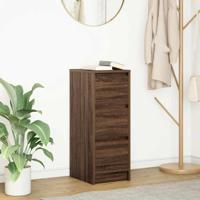 Dressoir 29,5x34x76 cm bewerkt hout bruin eikenkleurig