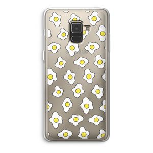 Spiegeleitjes: Samsung Galaxy A8 (2018) Transparant Hoesje