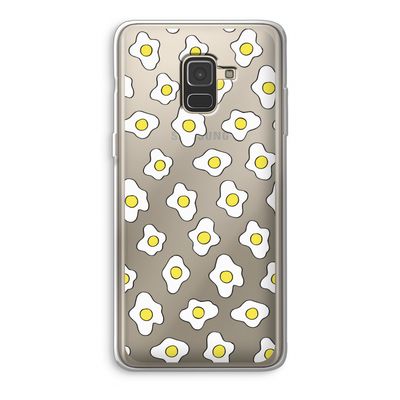 Spiegeleitjes: Samsung Galaxy A8 (2018) Transparant Hoesje