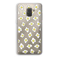 Spiegeleitjes: Samsung Galaxy A8 (2018) Transparant Hoesje