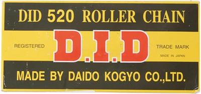 D.I.D Chain did 520 114 c gray/gray open