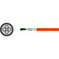 Helukabel TOPSERV® 109 Servokabel 4 G 2.5 mm² Oranje 75944 100 m