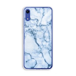 Blauw marmer: Honor Play 8A Transparant Hoesje