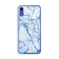 Blauw marmer: Honor Play 8A Transparant Hoesje