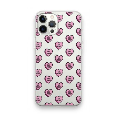 GIRL POWER: iPhone 12 Pro Max Transparant Hoesje