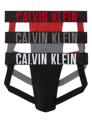 Calvin Klein - 3p Jockstrap - Cotton Stretch - LXO
