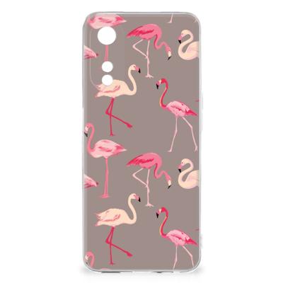 OPPO A78 5G | A58 5G | TPU Hoesje | Flamingo