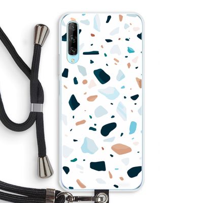 Terrazzo N°13: Huawei P Smart Pro Transparant Hoesje met koord