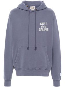 GALLERY DEPT. hoodie à imprimé animalier - Bleu