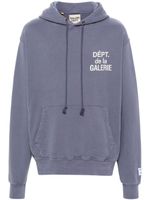 GALLERY DEPT. hoodie à imprimé animalier - Bleu - thumbnail