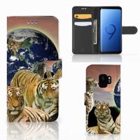 Samsung Galaxy S9 | Telefoonhoesje | Met pasjeshouder | Roofdieren