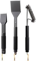 BBQ 3-delige set tang compact, spatel, borstel - Boretti