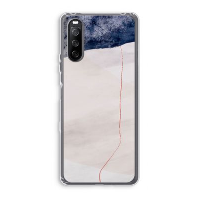 Stone White: Sony Xperia 10 III Transparant Hoesje