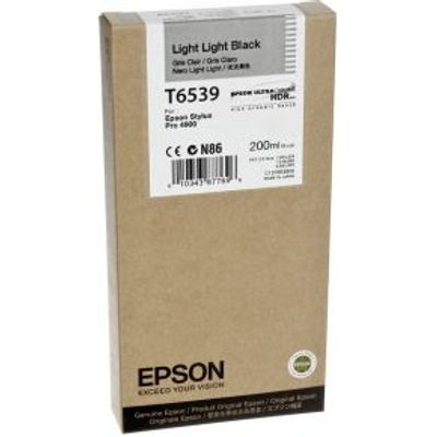 Epson inktpatroon light light zwart T 653 200 ml T 6539