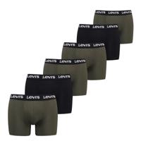 Levi's Boxershorts Repeat Logo 6-pack Khaki-XL
