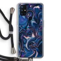 Mirrored Mirage: OnePlus Nord N10 5G Transparant Hoesje met koord