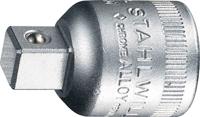 Stahlwille verloopstuk | aandrijfvierkant 1/2 inch | aandrijfvierkant 3/8 inch lengte 38,5 mm | 1 stuk - 13030002 13030002