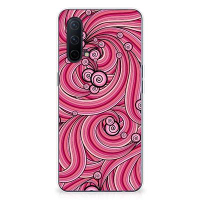 OnePlus Nord CE 5G | Hoesje maken | Swirl Pink