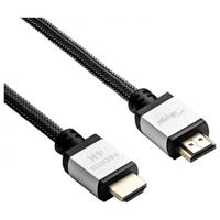 Akyga AK-HD-100P HDMI-kabel Aansluitkabel 10.0 m Zwart