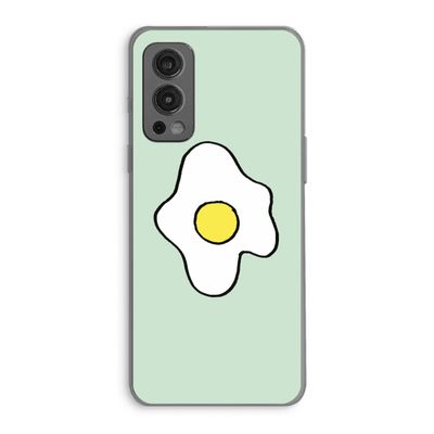 Spiegelei: OnePlus Nord 2 5G Transparant Hoesje