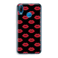 Lips: Huawei P20 Lite Transparant Hoesje Lips: Huawei P20 Lite Transparant Hoesje
