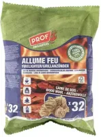 Houtwol bolletjes Houtwol bolletjes