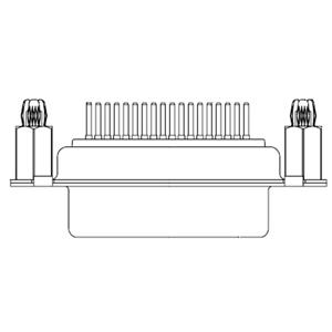 Molex 1731130068 D-sub connector Aantal polen: 15 Soldeerpennen 1 stuk(s) Box