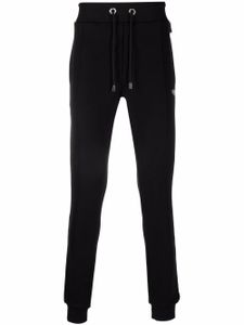 Philipp Plein pantalon de jogging à patch logo - Noir