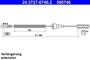 Handremkabel 24372707462