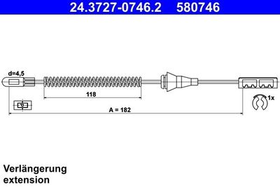 Handremkabel 24372707462