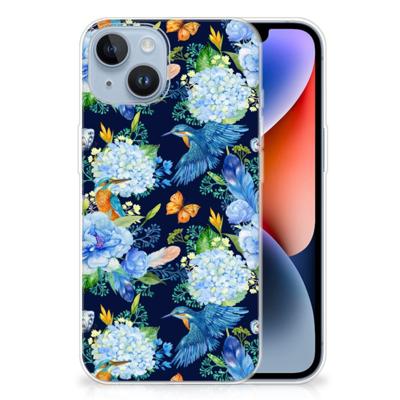 TPU Hoesje voor Apple iPhone 14 IJsvogel