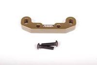 EXO Machined Aluminum Rear Toe Block R1 (Hard Anodized) (AX30813)