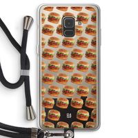 Giants: Samsung Galaxy A8 (2018) Transparant Hoesje met koord