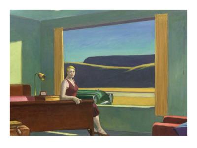 Kunstdruk Edward Hopper Western Motel 1957 40x30cm