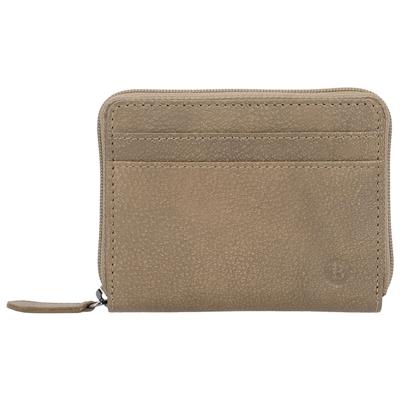 Beagles Leather Zip Around Portemonnee Benidorm Taupe