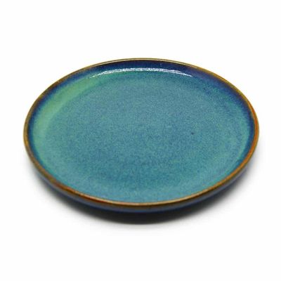 Ontbijtbord Keramisch Turquoise